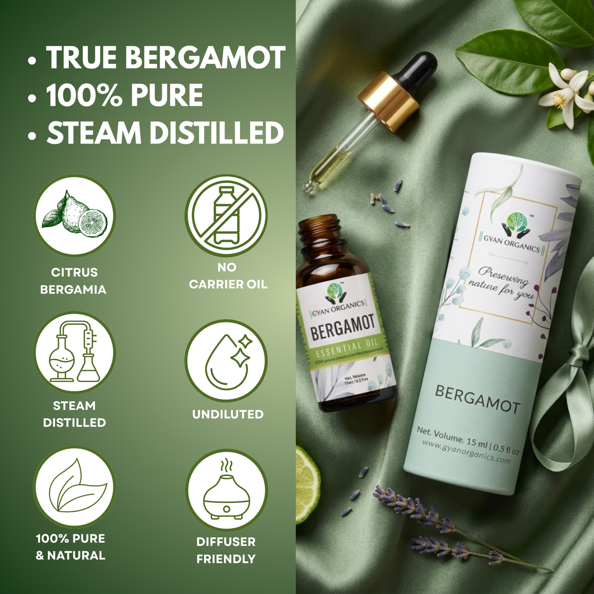 Bergamot Essential oil