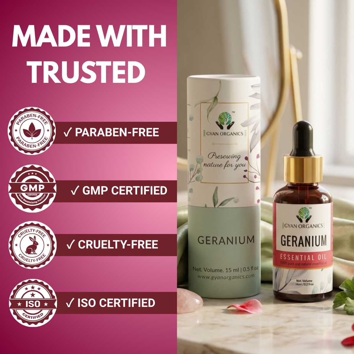 Geranium Essential Oil
