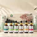 Aroma Diffuser Oil Combo Set Ocean Fresh | Black Oudh | Lemongrass | Rose | Green Tea | Nargis Blossom Aroma Oil | Aroma Diffuser Fragrance for Home Room Office & Washrooms (6 x 15 ml)