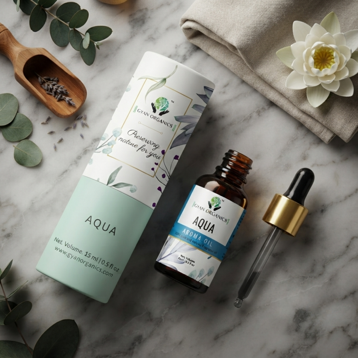 Aqua aroma diffuser oil