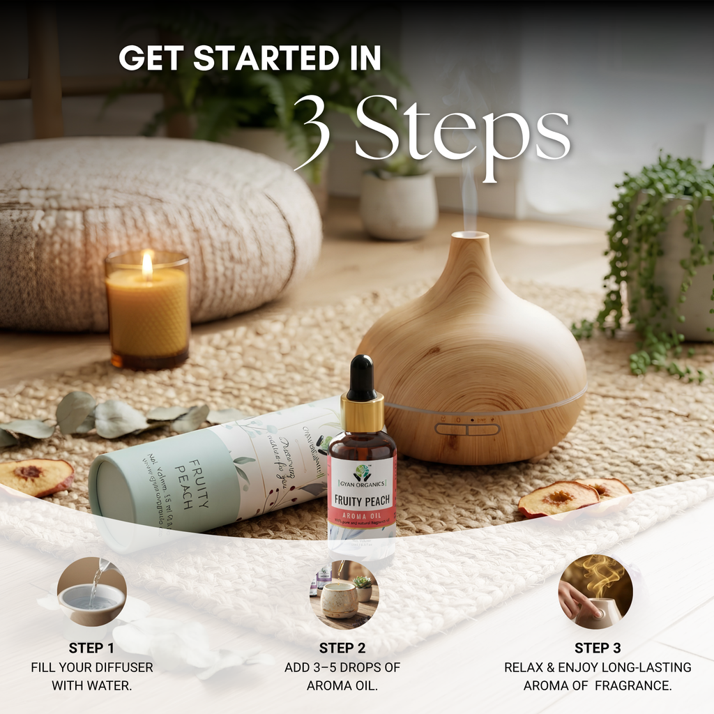 Fruity Peach diffuser oil