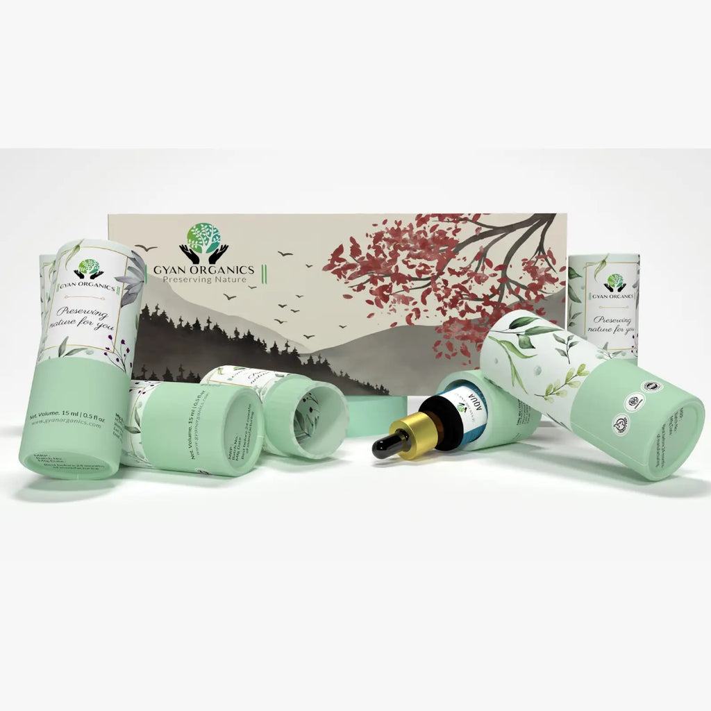 Aroma Diffuser Oil Combo Set Ocean Fresh | Rose | Lemongrass | Black Oudh | Green Tea | Nargis Blossom |
